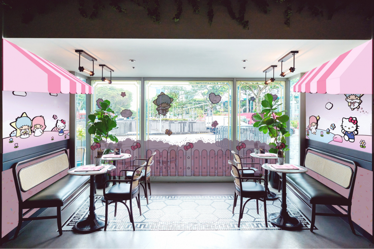 Sanrio Hello Kitty Little Twin Stars Cafe at The Stamford Brasserie Singapore