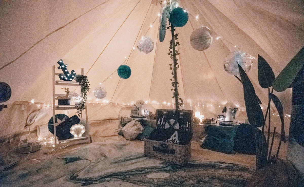 Changi Festive Village - Glamping In The Clouds