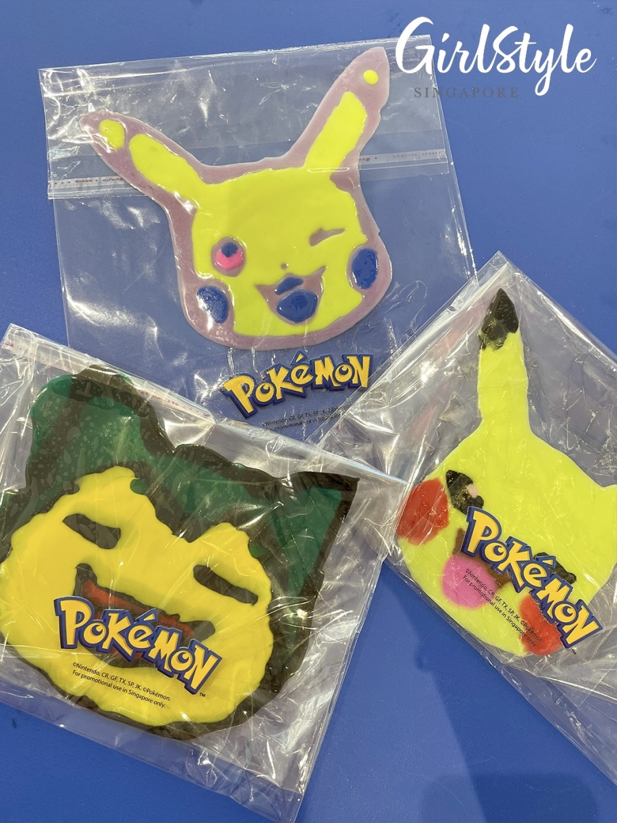 Pokémon Happy Holidays Window Cling Art