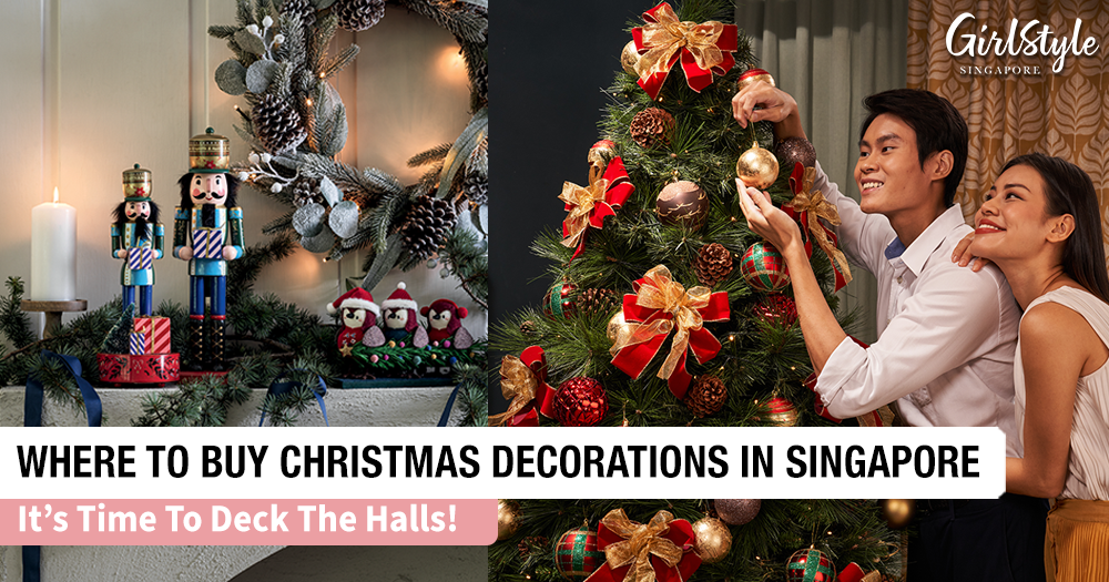 Where to buy Christmas decorations and trees in Singapore