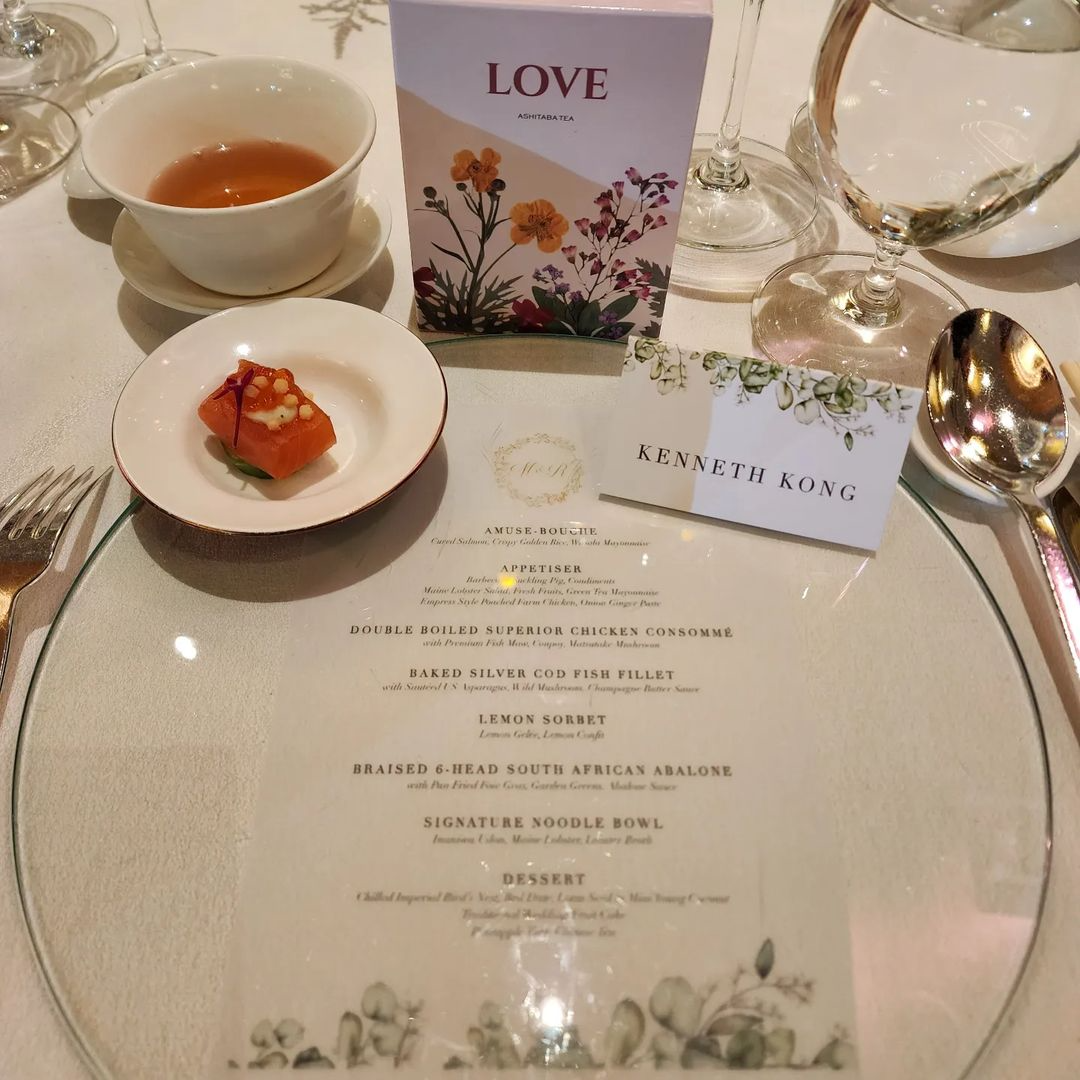 Rebecca Lim's wedding at Ritz-Carlton Millenia Singapore
