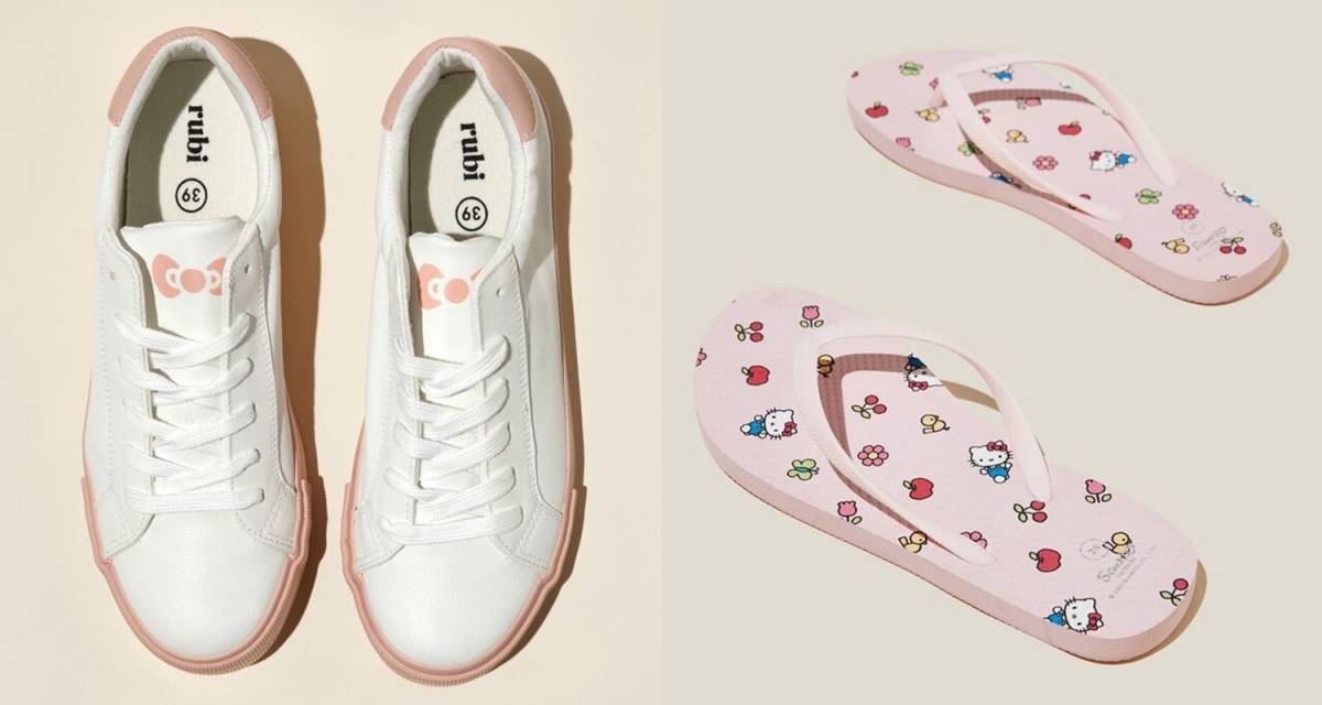 Cotton On Hello Kitty shoes & flip-flops in Singapore