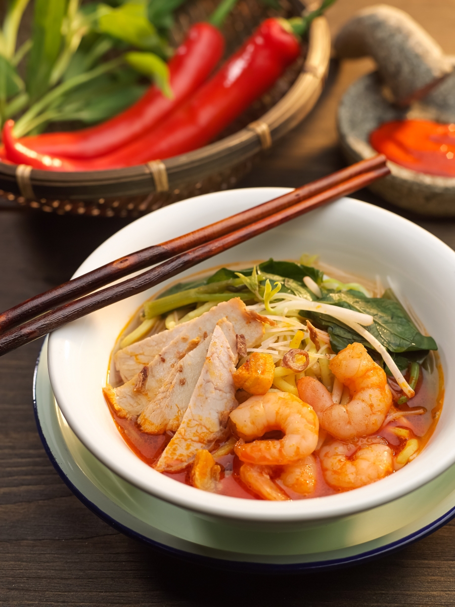 Penang Hawkers’ Fare at York Hotel - Penang Prawn Mee