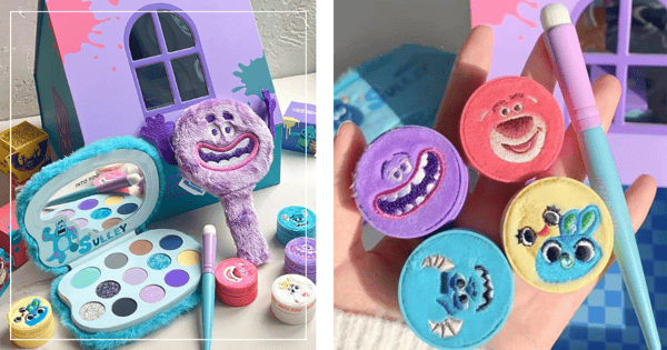 New INTO YOU x Pixar Makeup Collection Has Cute Furry Packaging, Get It Online In Singapore