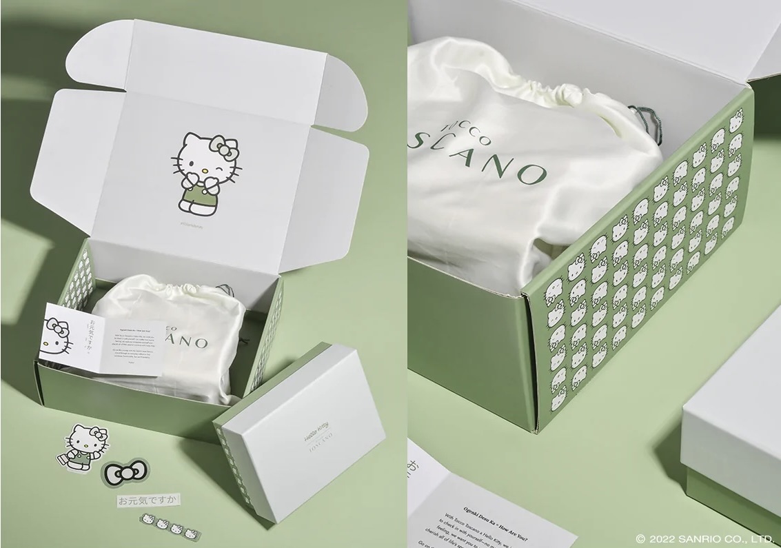 Tocco Toscano x Hello Kitty Collection Packaging