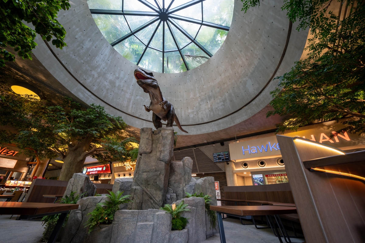 Jurassic Nest Food Hall at Gardens by the Bay