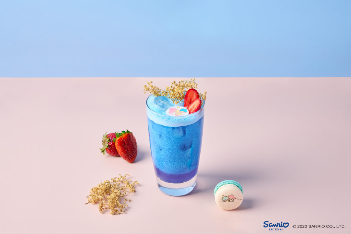 Galaxy Adventures mocktail at Sanrio Hello Kitty Little Twin Stars Cafe at The Stamford Brasserie Singapore