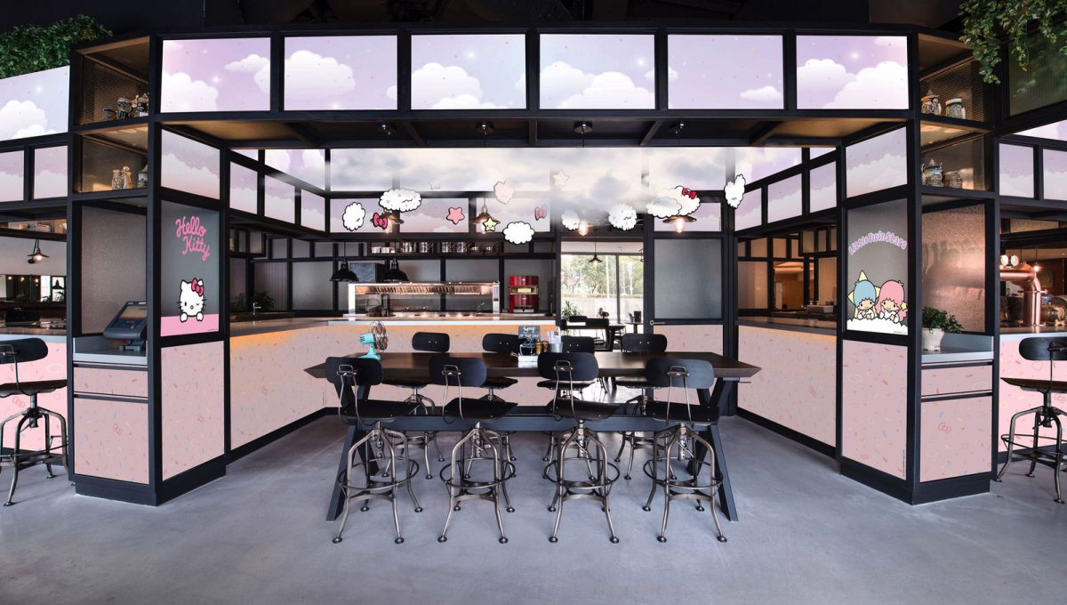 Sanrio Hello Kitty Little Twin Stars Cafe at The Stamford Brasserie Singapore