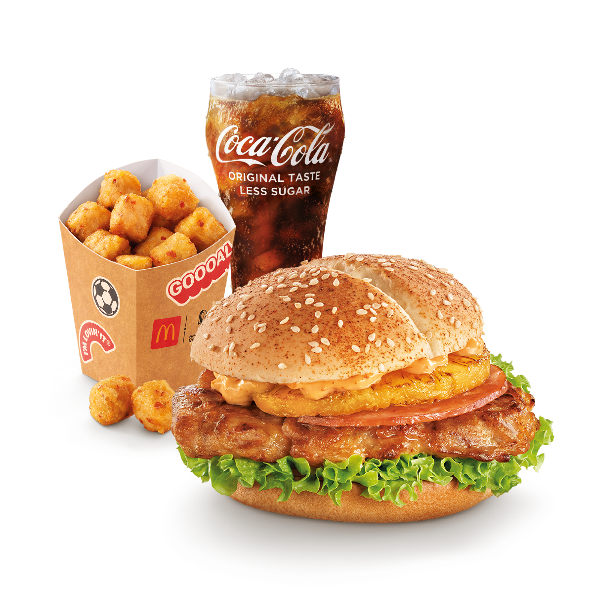 McDonald’s Hawaiian Grilled Chicken Burger