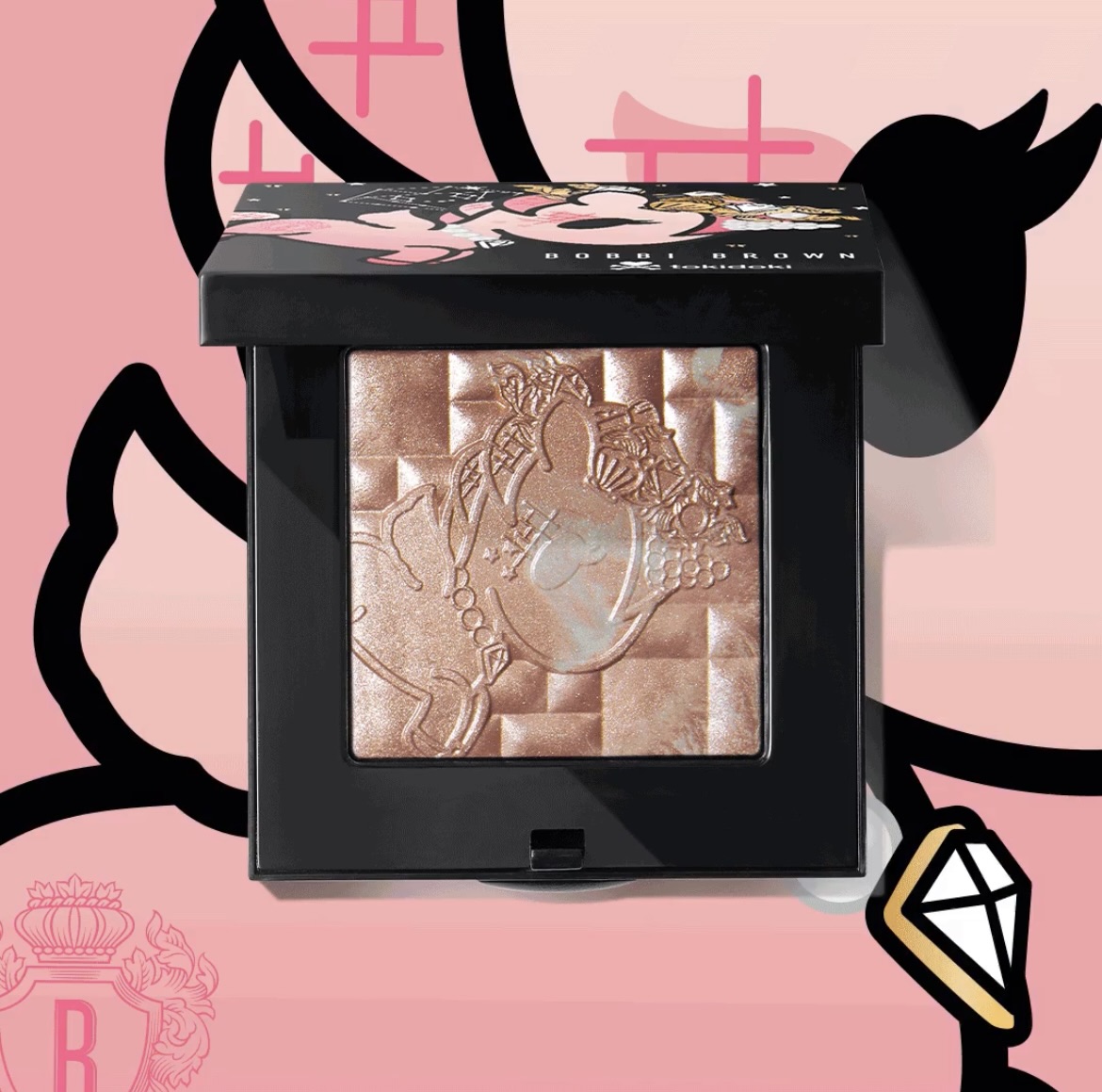 Bobbi Brown x tokidoki Collection - Pink Glow Highlighting Powder