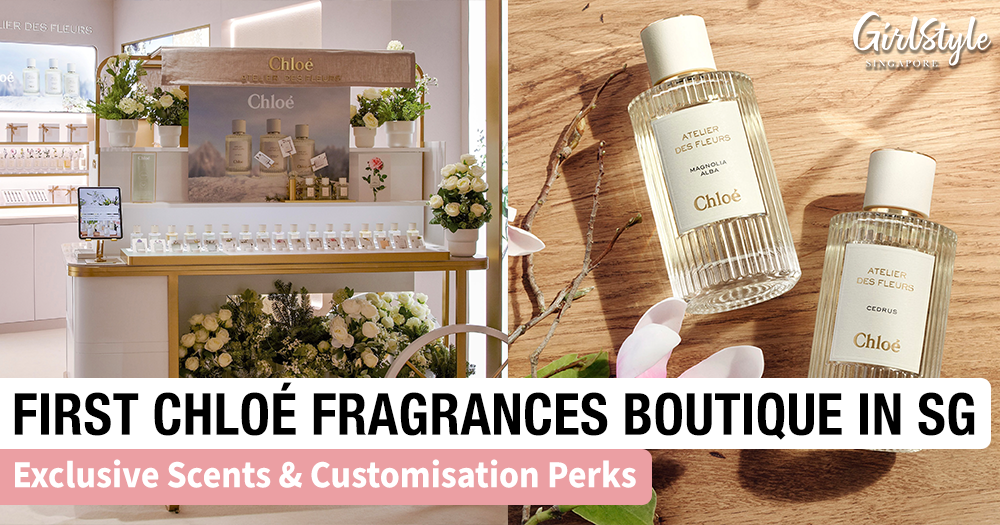 New Chloé Fragrances At Raffles City In Singapore