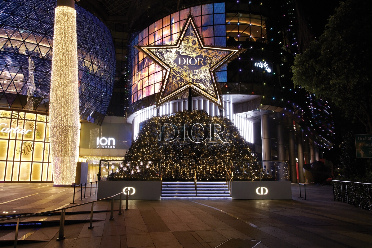 The Dior Enchanted Star at ION Orchard