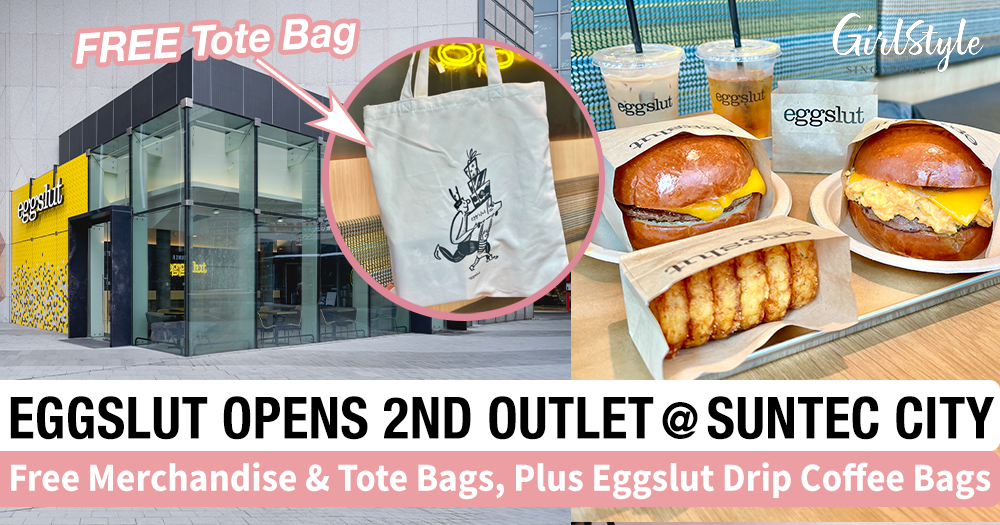 Eggslut Opens Their 2nd Outlet In Singapore At Suntec City With Merch