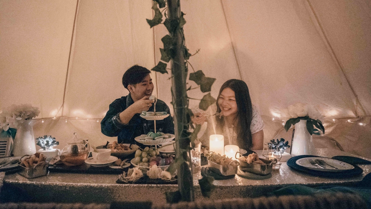 Changi Festive Village - Glamping In The Clouds