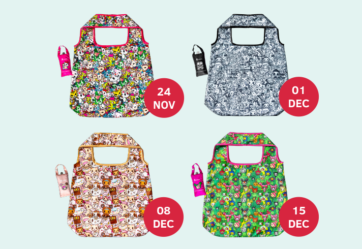 tokidoki Eco Bags