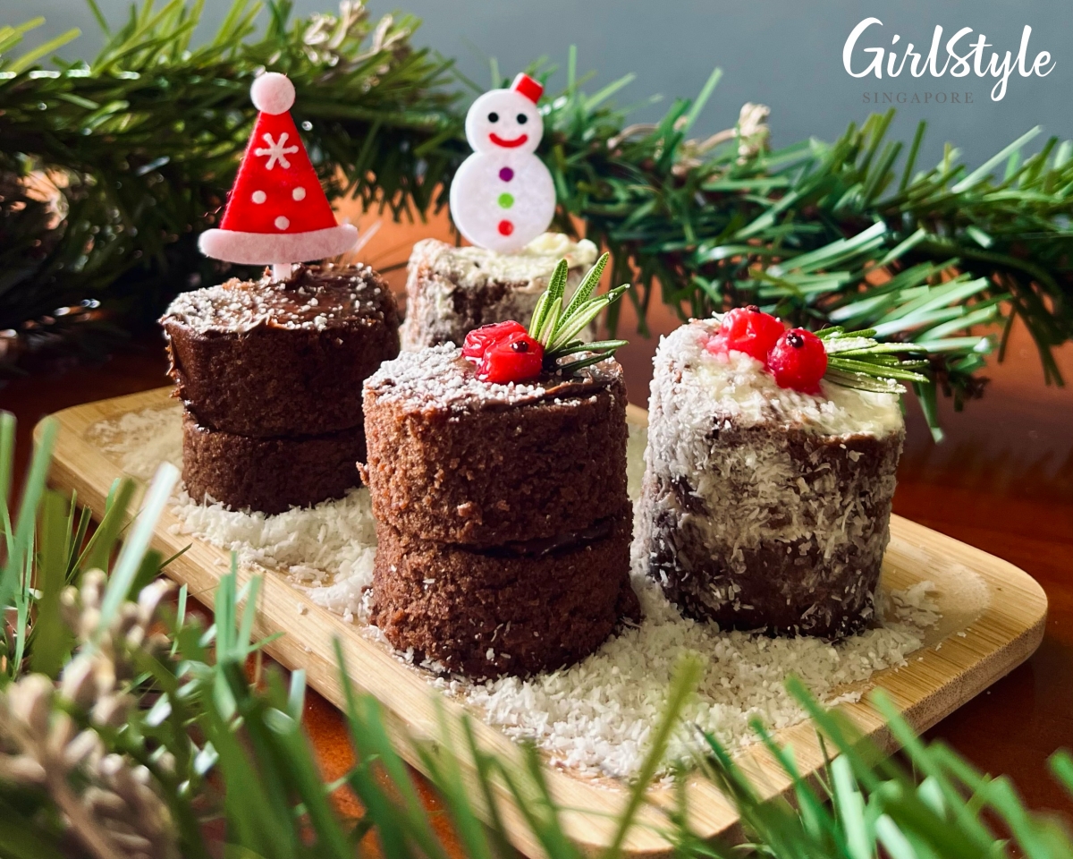 Made with Loacker Minis Mix. 