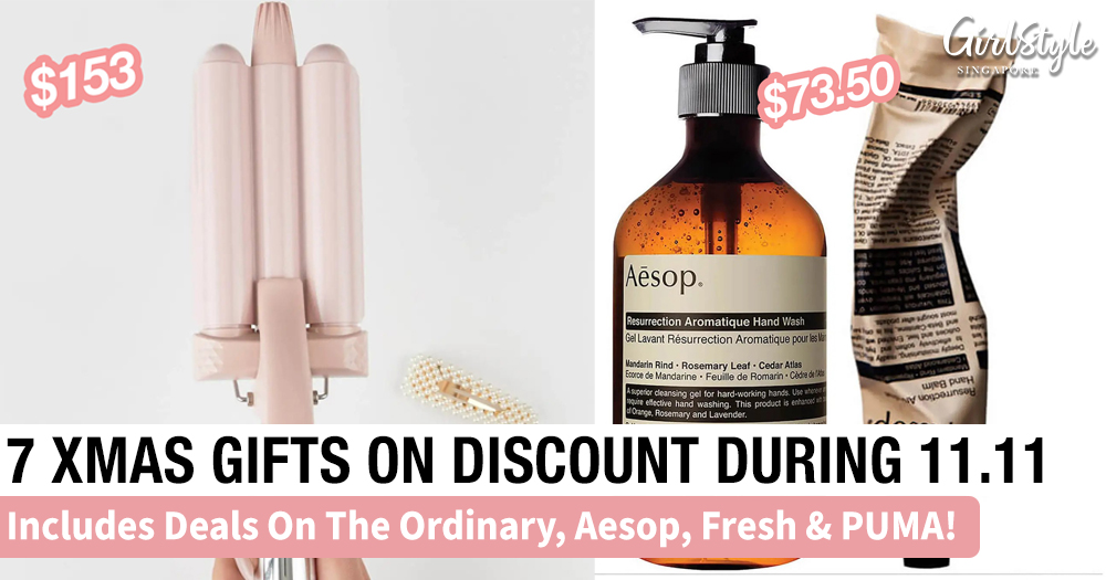 Save On Your Xmas Shopping With These 7 Deals During 11.11, Brands On Discount Includes The Ordinary... — Girlstyle.com