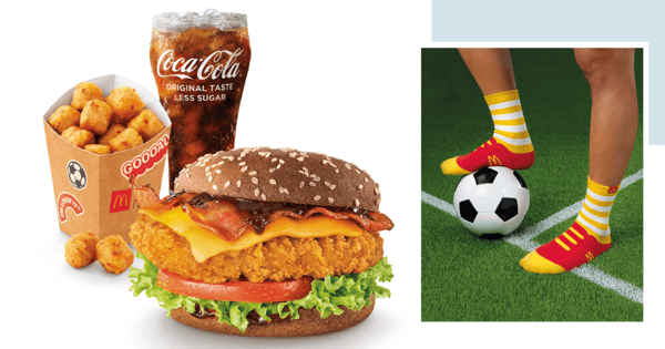 McDonald’s Singapore Launches Football Socks & New Limited-Time Menu Including Crispy Potato Pops