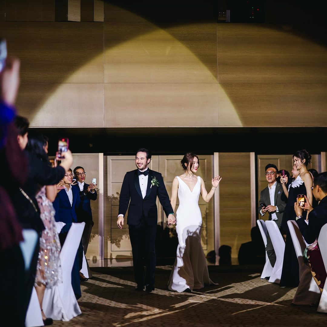 Rebecca Lim and Matthew Webster's wedding