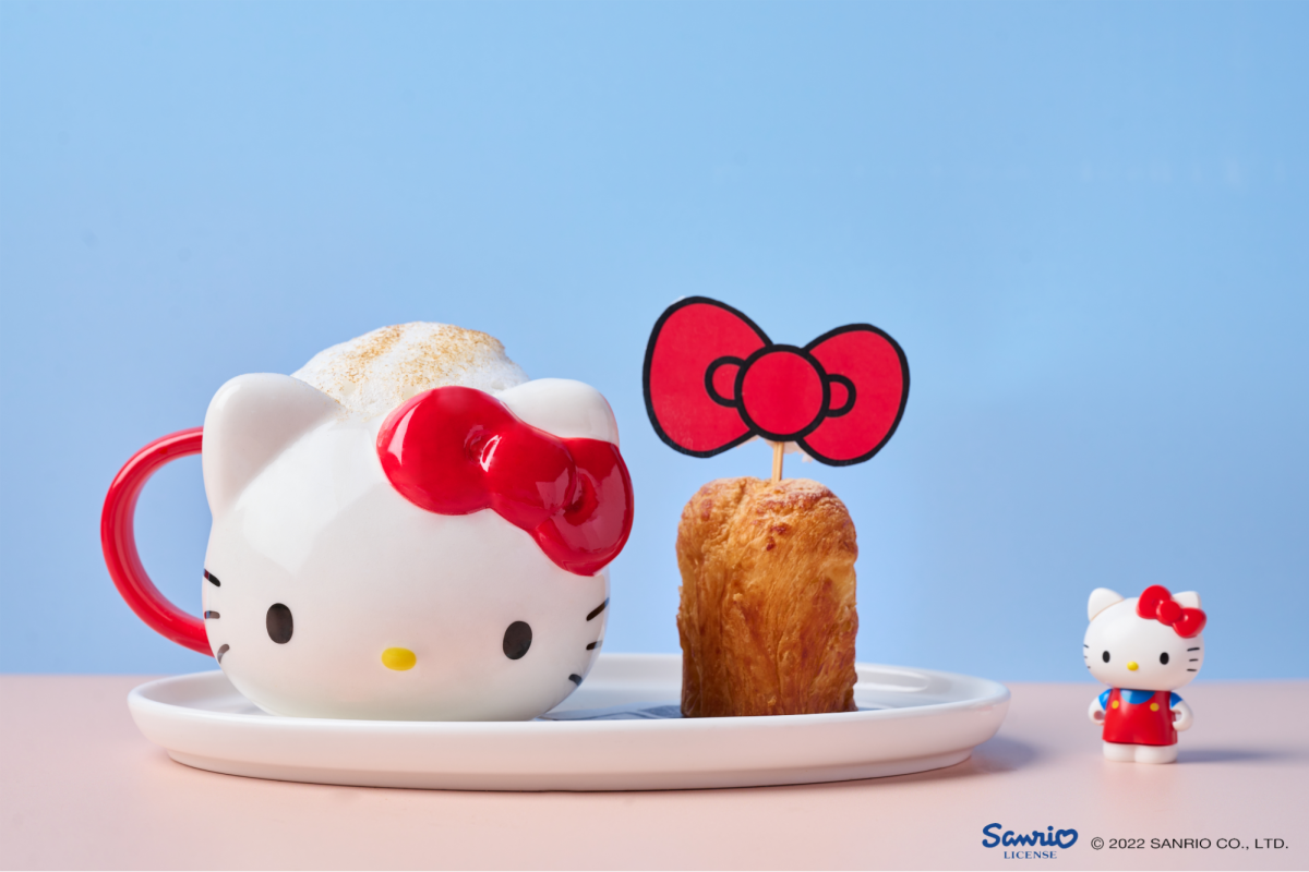 Drinks at Sanrio Hello Kitty Little Twin Stars Cafe at The Stamford Brasserie Singapore