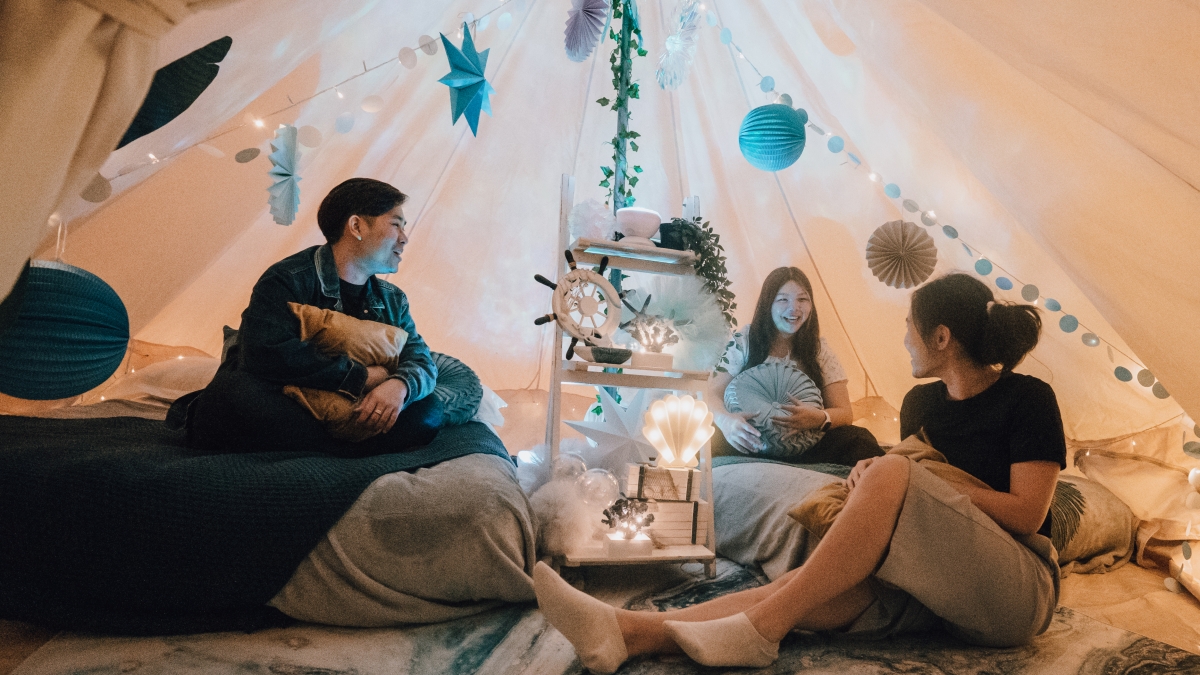 Changi Festive Village - Glamping In The Clouds