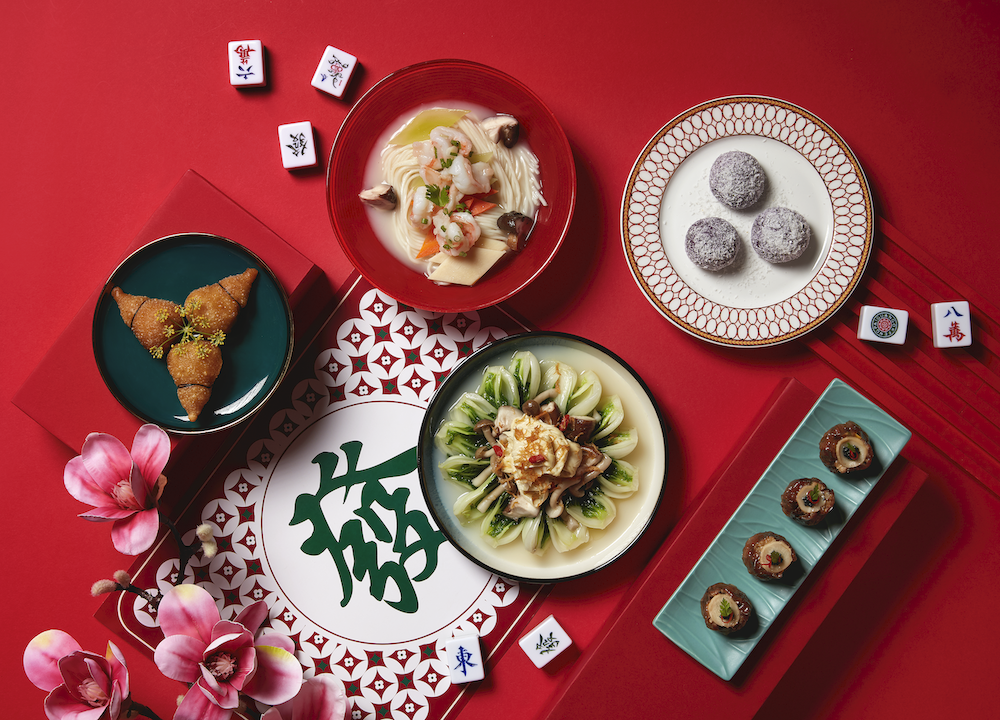 Festive offerings from Crystal Jade La Mian Xiao Long Bao. 