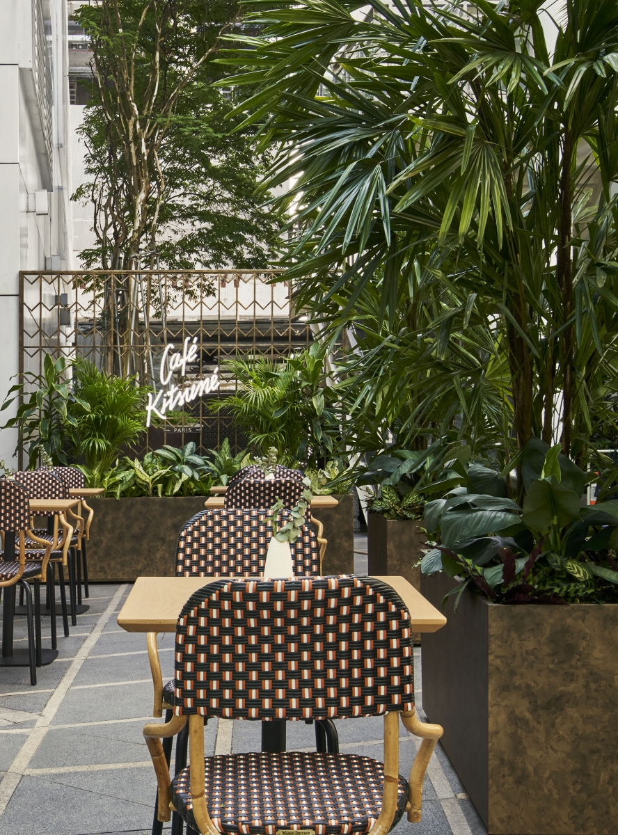 Cafe Kitsuné in Singapore