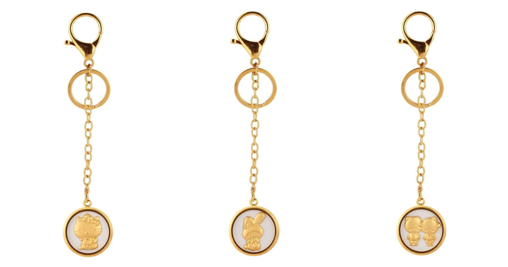 Sanrio Happy New Year Keychain