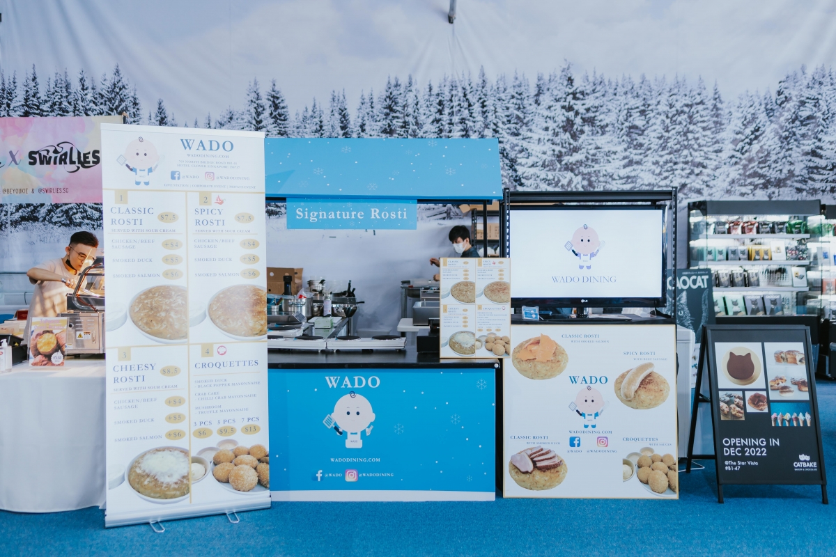 F&B stalls at Ice Magic: The Great Fantasy