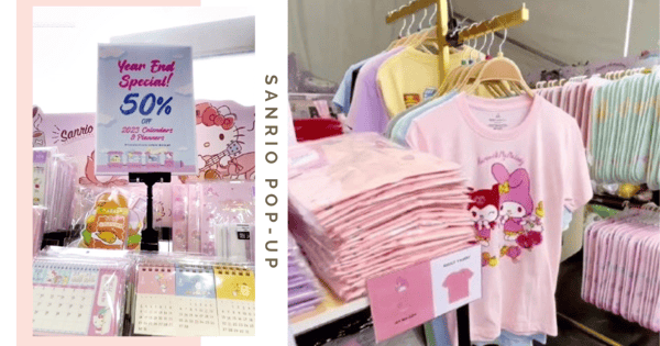 Sanrio Pop-Up In Town Has Merch At 50% Off, Limited Edition Specials, Kuromi Photo Spot & Character Mascots
