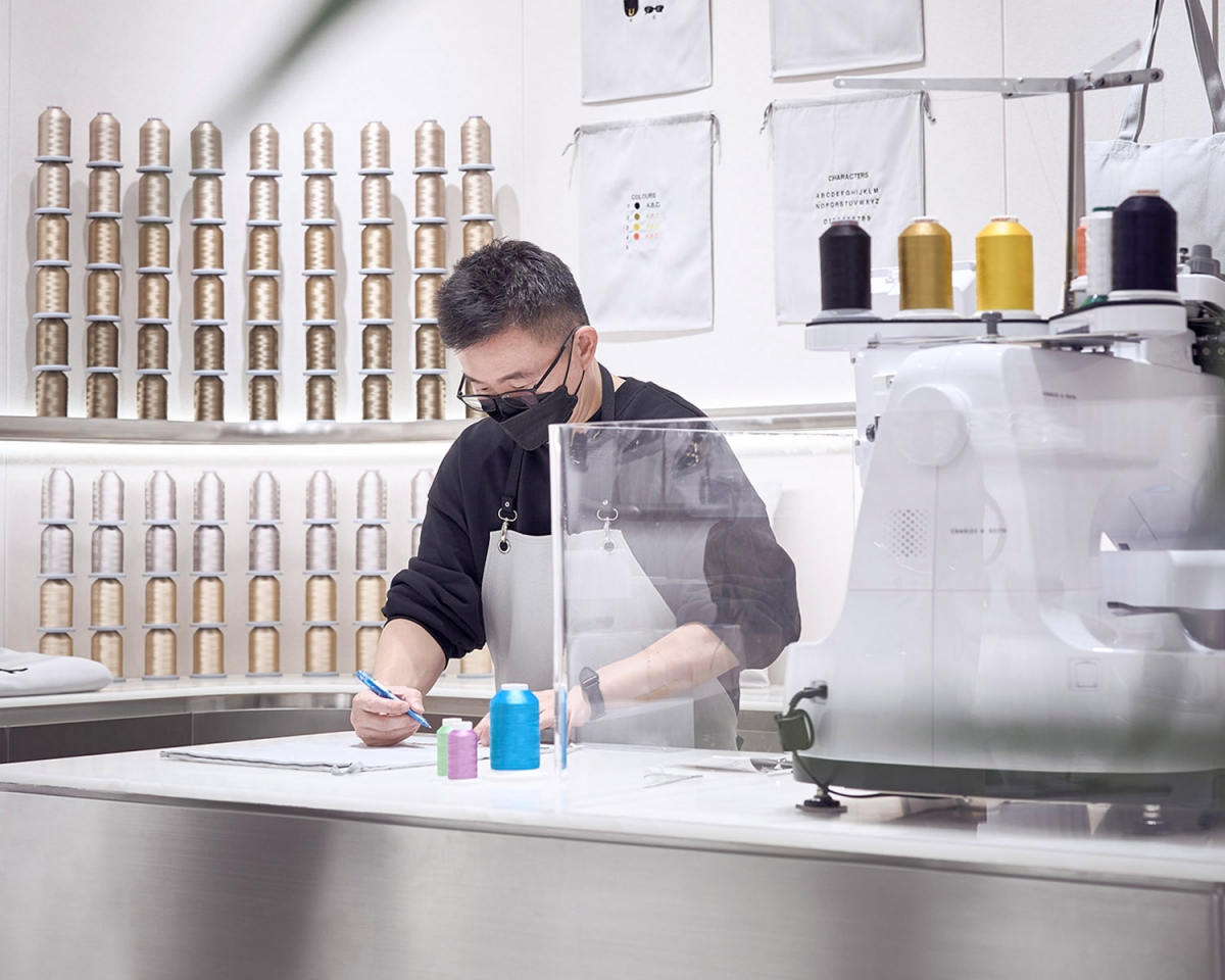 Charles & Keith personalisation services at Takashimaya