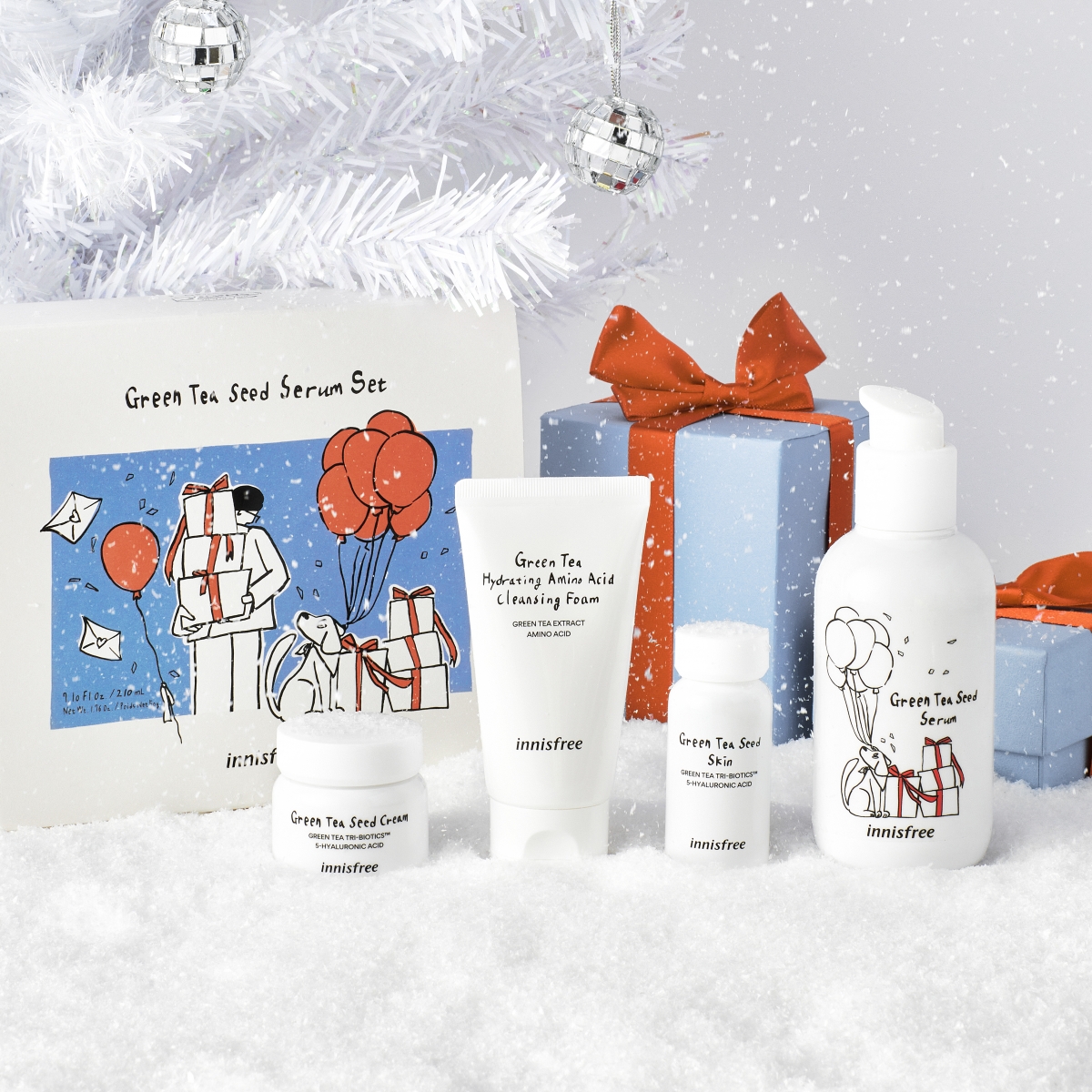 Green Tea Seed Serum Set, $53.