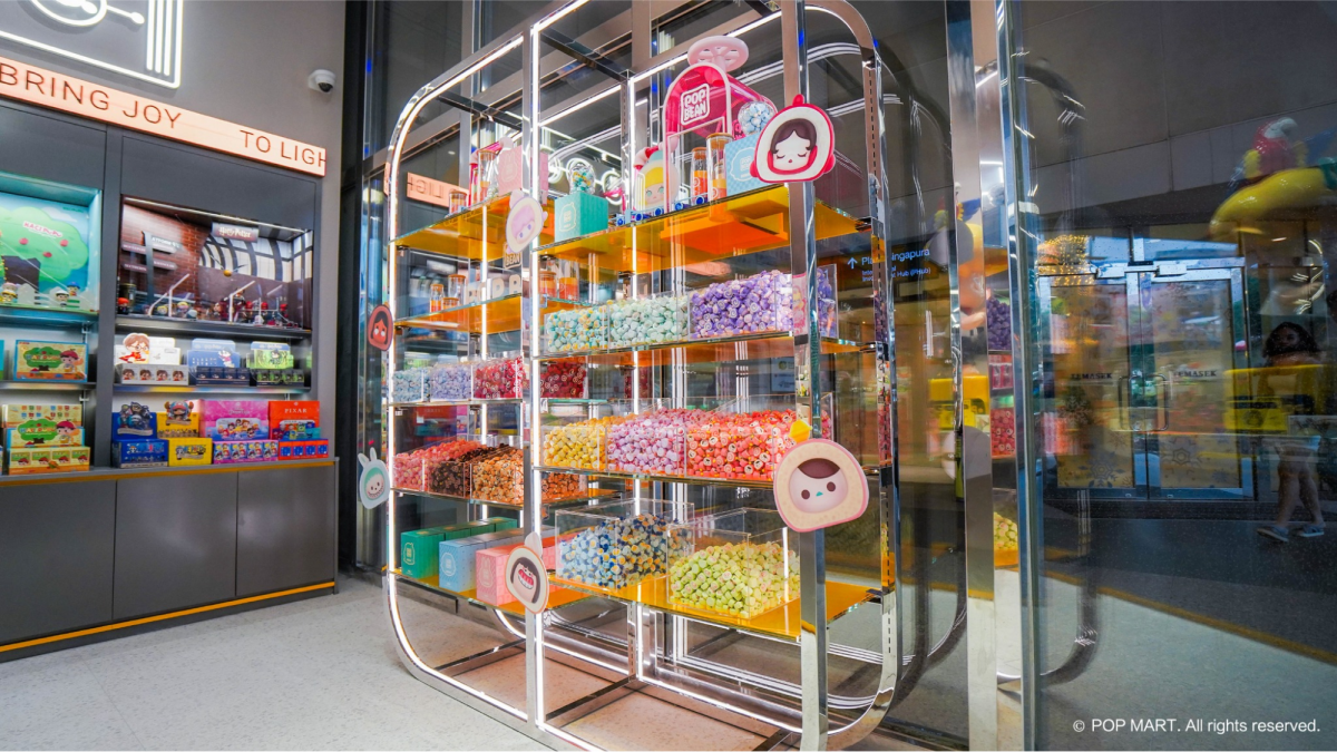 POP MART POP BEANS at Plaza Singapura