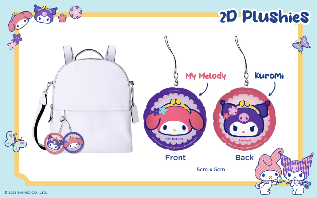 My Melody & Kuromi run goodie bag plushies