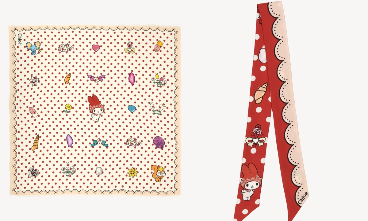 Chloé My Melody Singapore scarves