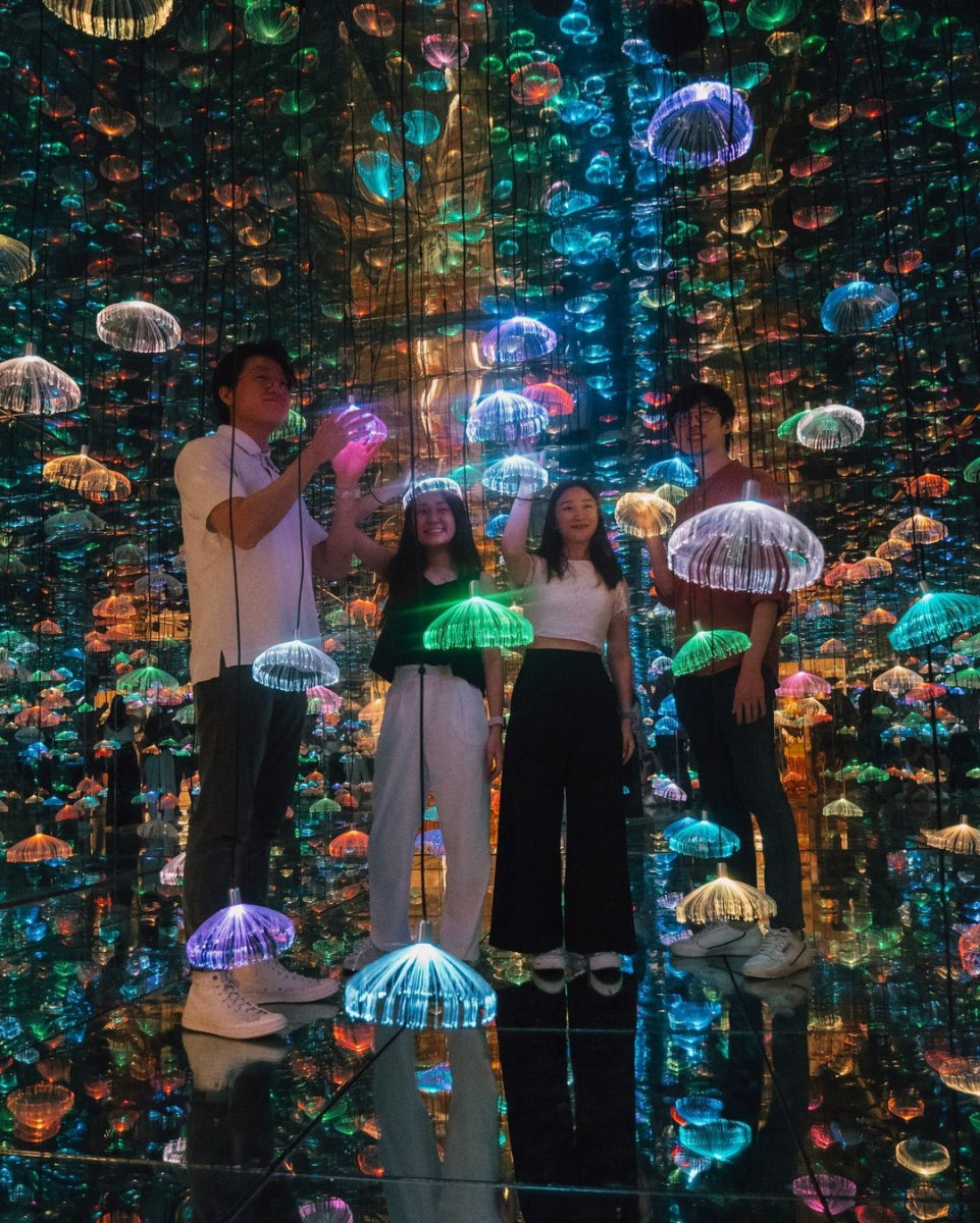 Underground Carnival at Changi Airport