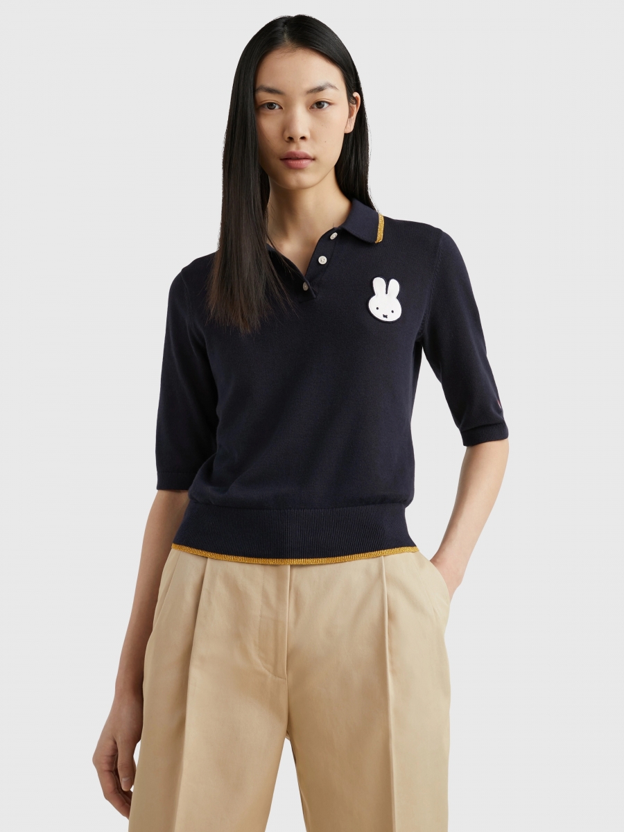 Tommy x Miffy - Knit Polo ($229)