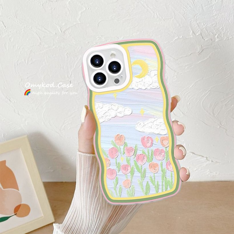 Oil painting phone case in Singapore