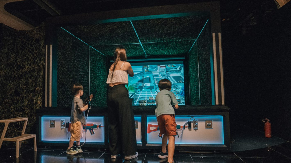 Underground Carnival at Changi Airport