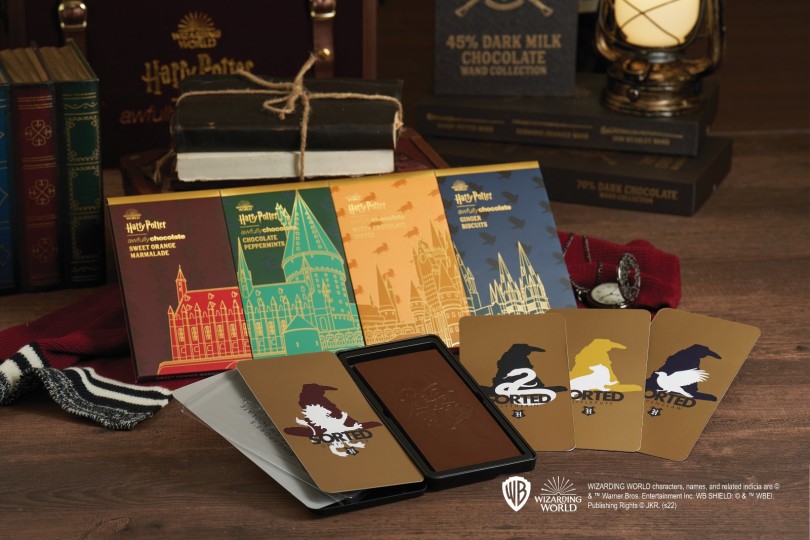 Awfully Chocolate x Harry Potter Christmas Collection - House of Hogwarts Chocolate Bar Collection