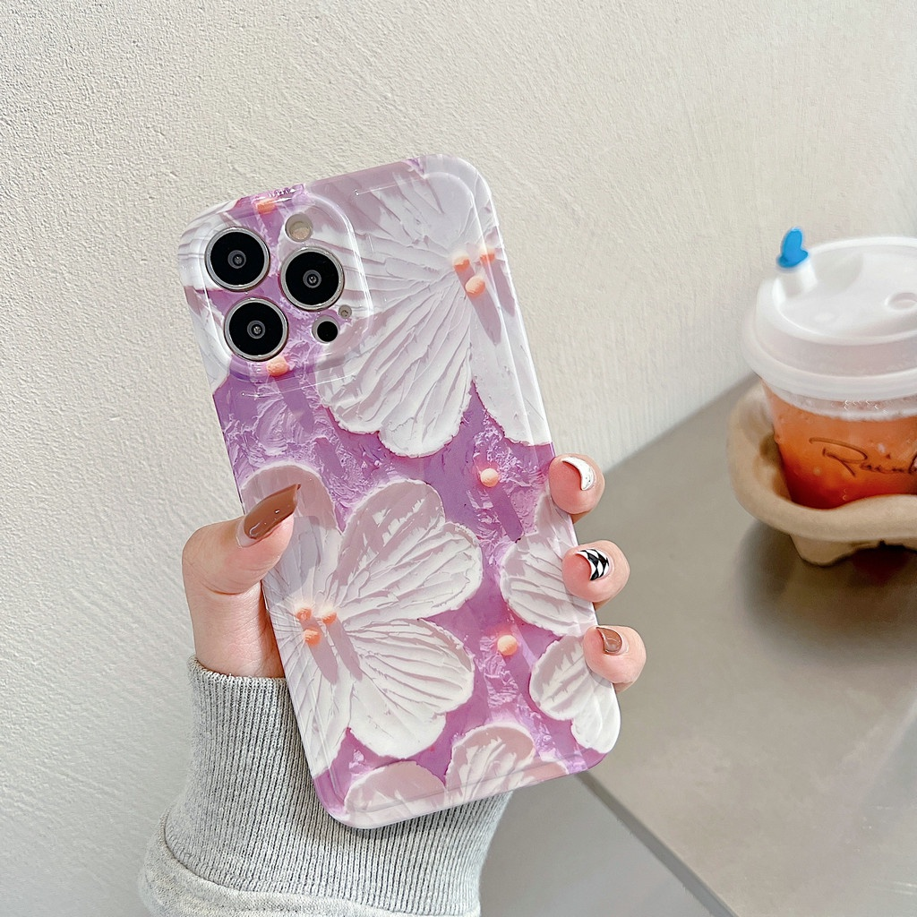 Oil painting phone case in Singapore