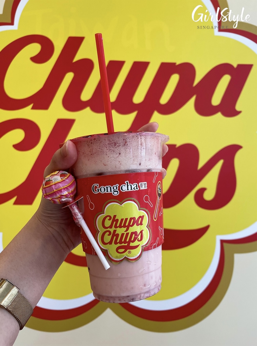 Gong Cha x Chupa Chups - Berry Bliss