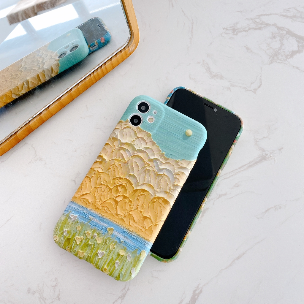 Oil painting phone case in Singapore