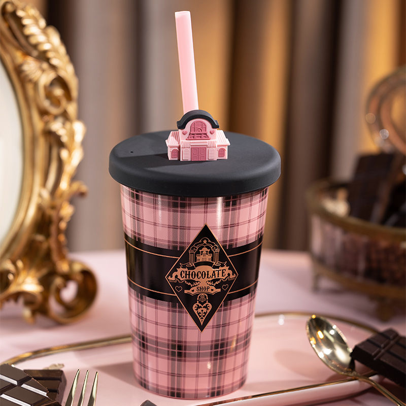 Flower Knows Chocolate Wonder-Shop Stainless Steel Tumbler