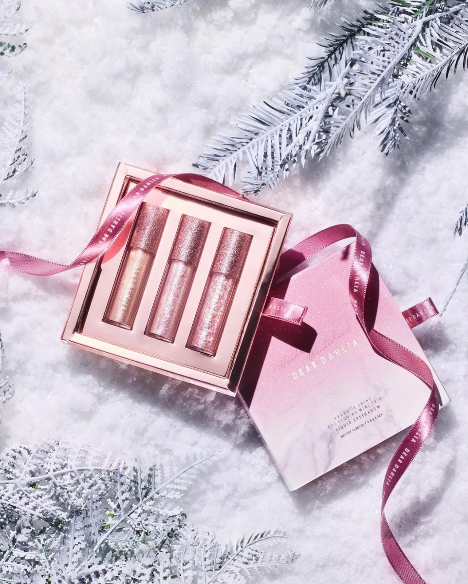 Dear Dahlia Paradise Shine Eye Sequins Mini Trio 2022 Holiday collection in Singapore