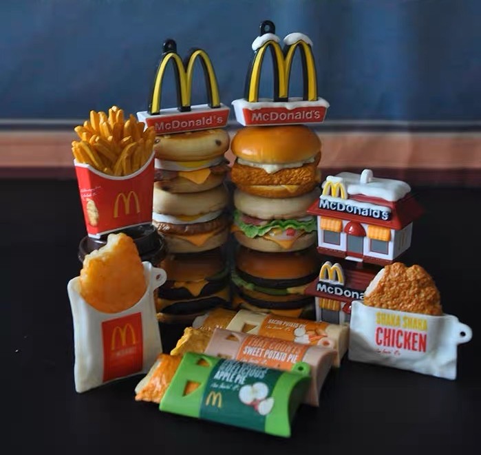 McDonald's-inspired ornaments