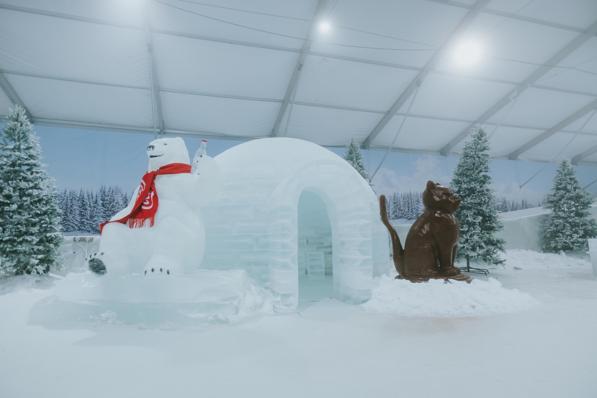 Igloo at Ice Magic: The Great Fantasy