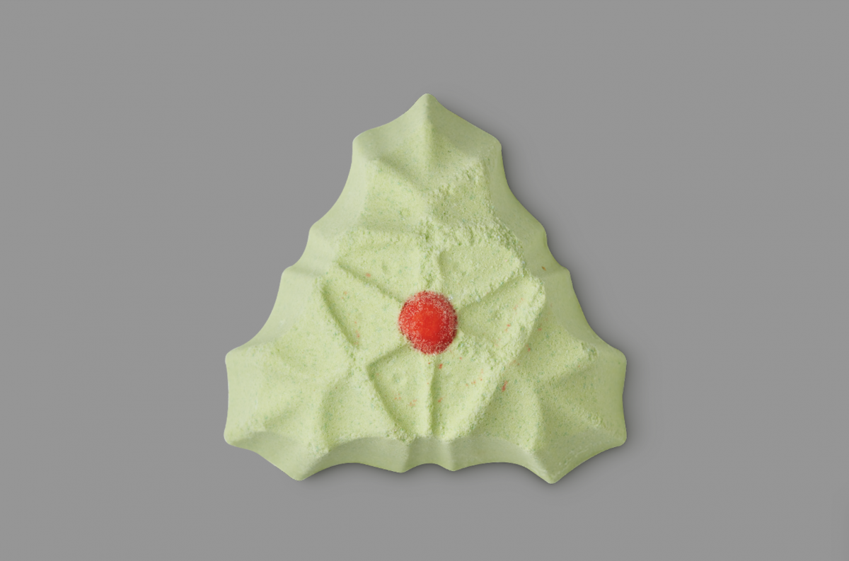 Lush Jolly Holly Shower Bomb