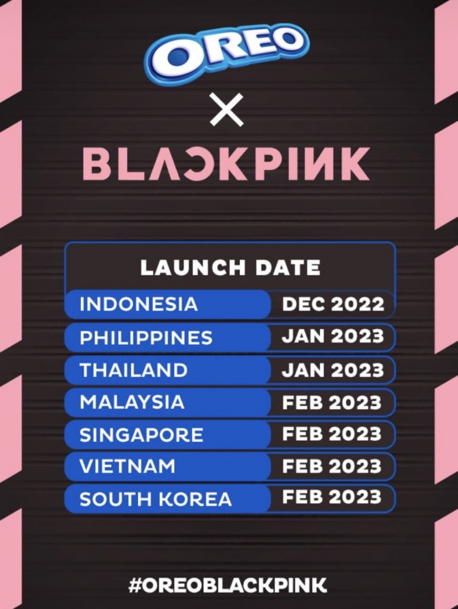 Oreo x BLACKPINK in Singapore