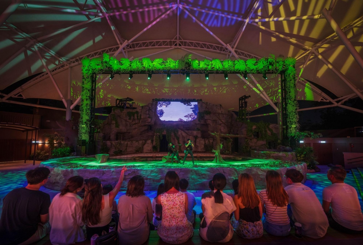 New Creatures of the Night show at Night Safari Singapore